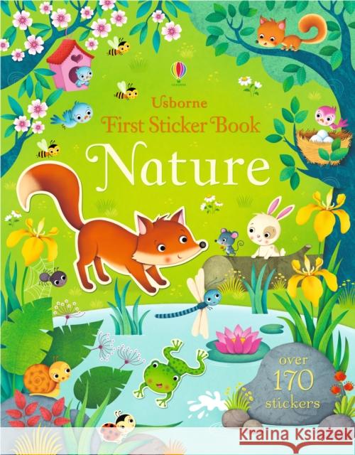 First Sticker Book Nature Felicity Brooks 9781409597476 Usborne Publishing Ltd - książka