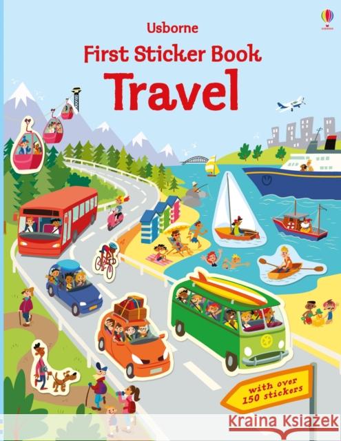 First Sticker Book Travel Watson, Hannah 9781474937061 Usborne Publishing Ltd - książka