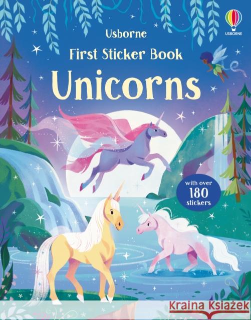 First Sticker Book Unicorns Alice Beecham 9781803709895 Usborne Publishing Ltd - książka