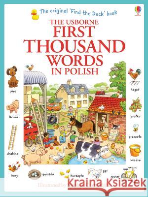 First Thousand Words in Polish Heather Amery 9781409566137 Usborne Publishing Ltd - książka