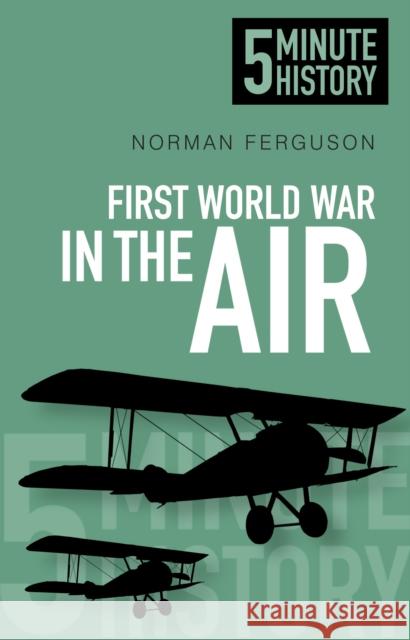 First World War in the Air: 5 Minute History Anne French Norman Ferguson 9780750955713 History Press - książka