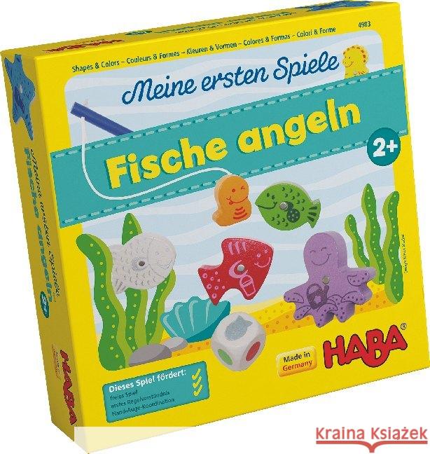 Fische angeln (Kinderspiel)  4010168049830 HABA - książka