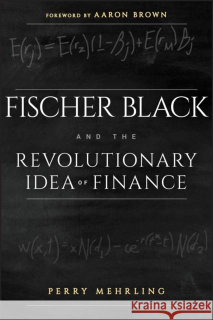 Fischer Black and the Revolutionary Idea of Finance Aaron Brown 9781118203569  - książka