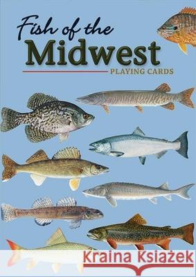 Fish of the Midwest Playing Cards Dave Bosanko 9781591934943 Adventure Publications(MN) - książka