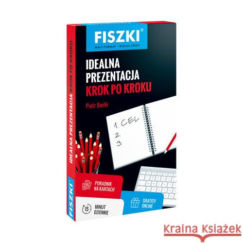 Fiszki Idealna Prezentacja Krok Po Kroku Bucki Piotr 9788378432487 Cztery Głowy - książka