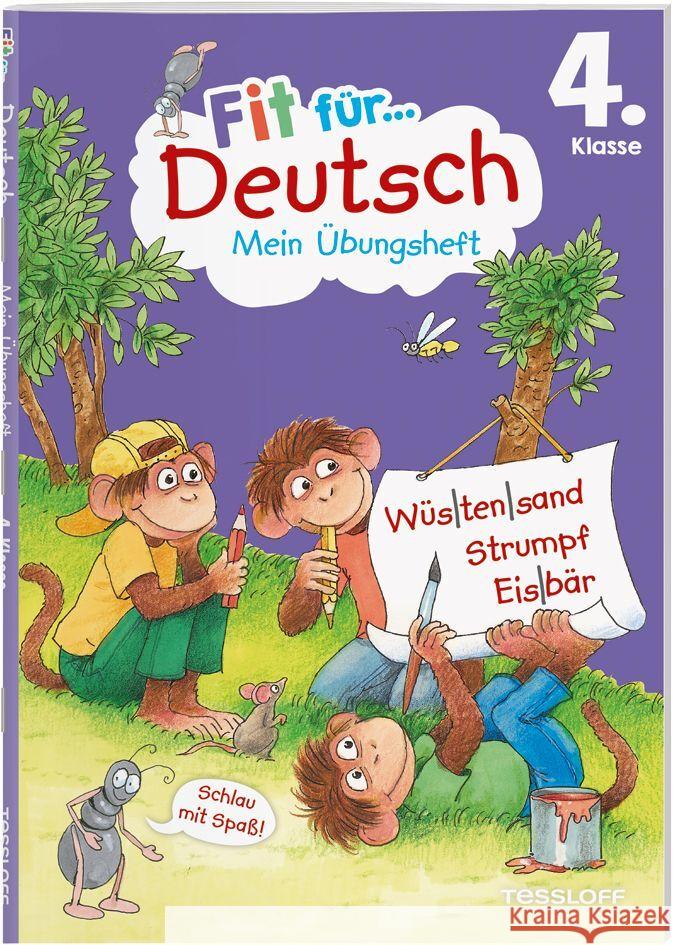 Fit für Deutsch 4. Klasse. Mein Übungsheft Gramowski, Kirstin 9783788624835 Tessloff Verlag Ragnar Tessloff GmbH & Co. KG - książka