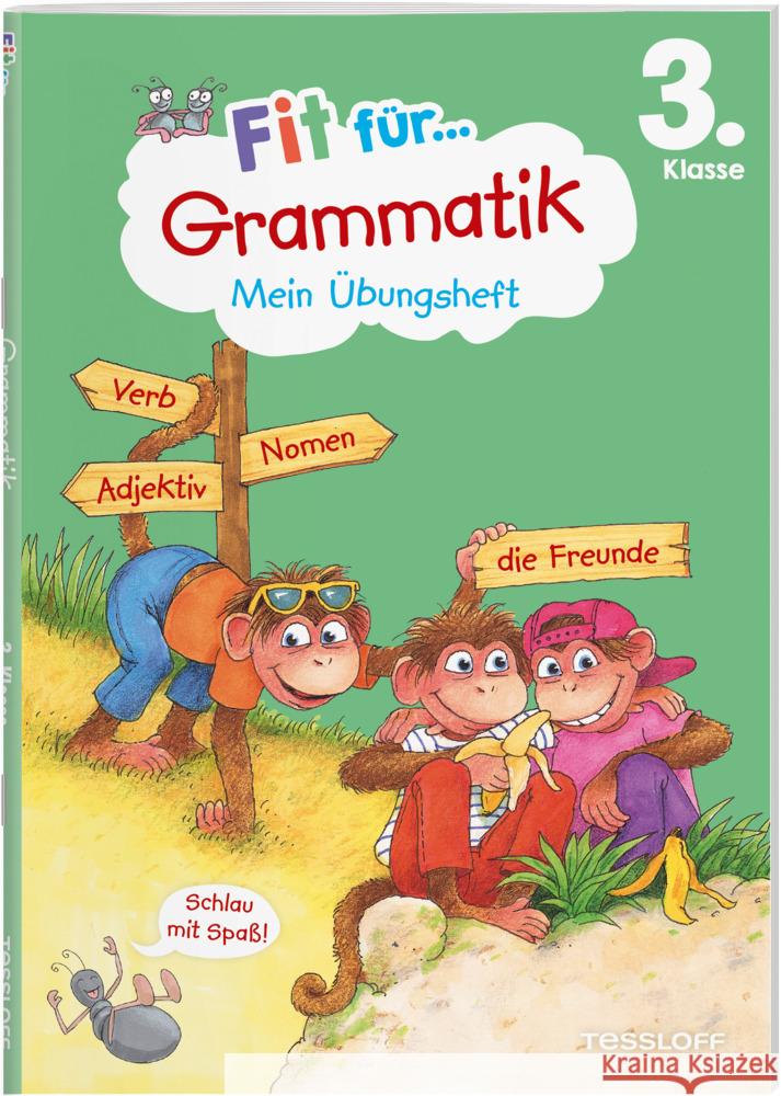 Fit für Grammatik 3. Klasse. Mein Übungsheft Weller-Essers, Andrea 9783788624378 Tessloff Verlag Ragnar Tessloff GmbH & Co. KG - książka