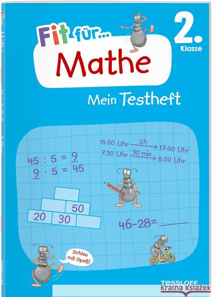 Fit für Mathe 2. Klasse. Mein Testheft Meyer, Julia, Starigk, Anja 9783788624972 Tessloff Verlag Ragnar Tessloff GmbH & Co. KG - książka