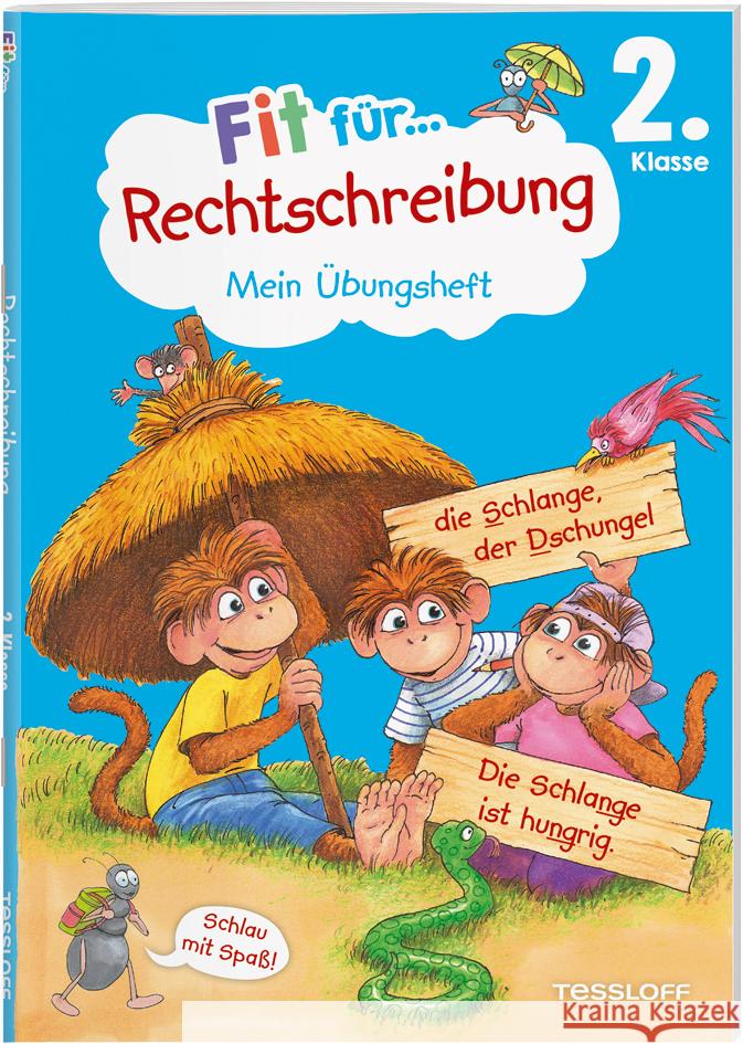 Fit für Rechtschreibung 2. Klasse. Mein Übungsheft Reichert, Sonja 9783788624392 Tessloff Verlag Ragnar Tessloff GmbH & Co. KG - książka