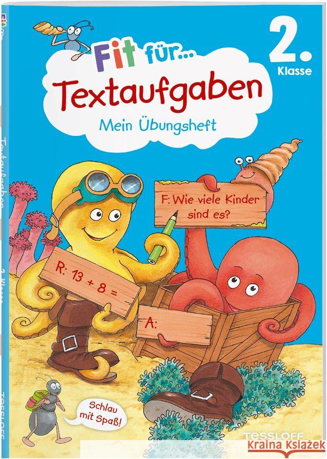 Fit für Textaufgaben 2. Klasse. Mein Übungsheft Tonte, Andrea 9783788625016 Tessloff Verlag Ragnar Tessloff GmbH & Co. KG - książka