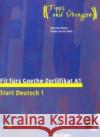 Fit fürs Goethe-Zertifikat A1, m. Audio-CD : Start Deutsch 1 Gerbes, Johannes Werff, Frauke van der  9783190018727 Hueber