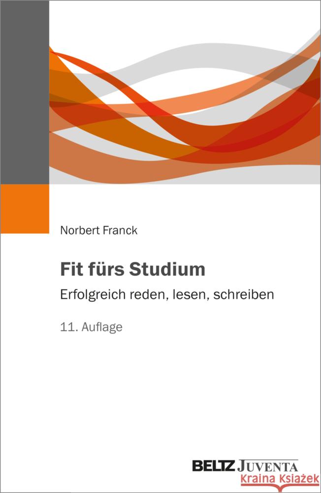 Fit fürs Studium Franck, Norbert 9783779976707 Beltz Juventa - książka