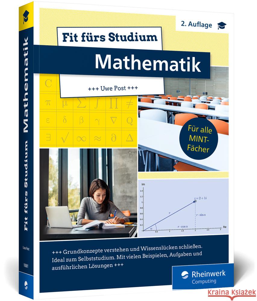 Fit fürs Studium - Mathematik Post, Uwe 9783367108015 Rheinwerk Computing - książka