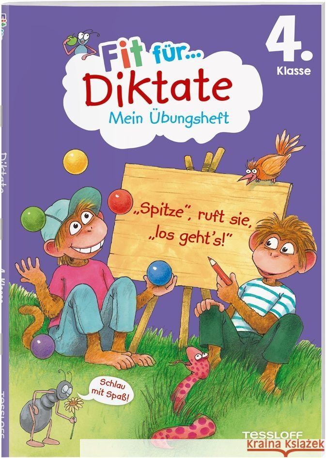 Fit für Diktate 4. Klasse. Mein Übungsheft Weller-Essers, Andrea 9783788624774 Tessloff Verlag Ragnar Tessloff GmbH & Co. KG - książka