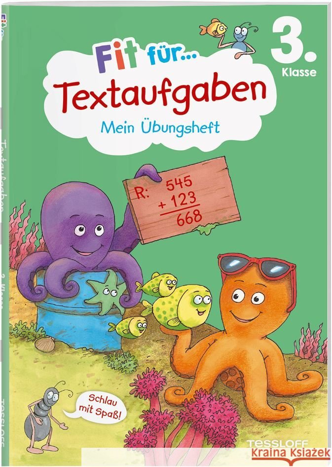 Fit für Textaufgaben 3. Klasse. Mein Übungsheft Tonte, Andrea 9783788624781 Tessloff Verlag Ragnar Tessloff GmbH & Co. KG - książka