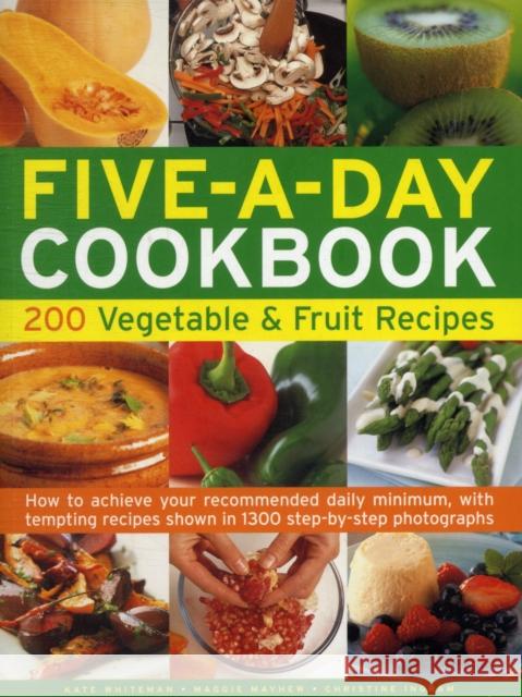 Five A Day Cookbook Christine Ingram 9781780191041  - książka