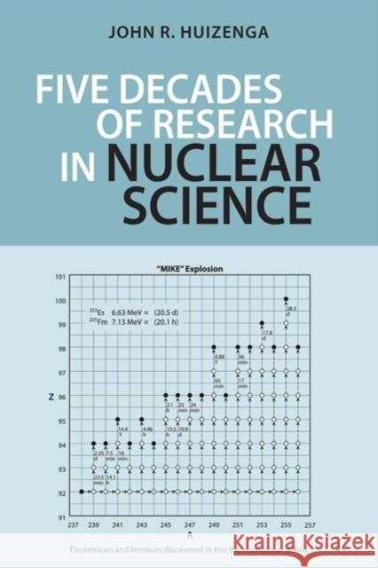 Five Decades of Research in Nuclear Science John R. Huizenga 9781580463201 University of Rochester Press - książka