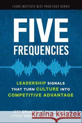 Five Frequencies: Leadership Signals that turn Culture into Competitive Advantage Tanya Mann Lynne Viscio Jennifer Landis 9781097432059 Independently Published - książka