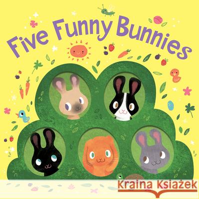 Five Funny Bunnies Board Book Clarion Books 9781328966032 Houghton Mifflin - książka