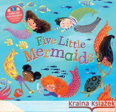 Five Little Mermaids Sunny Scribens Barbara Vagnozzi Audra Mariel 9781646867356 Barefoot Books - książka