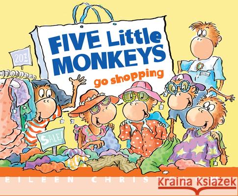 Five Little Monkeys Shopping for School Christelow, Eileen 9780547744513  - książka