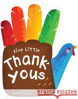 Five Little Thank-Yous Cindy Jin Dawn M. Cardona 9781534451391 Little Simon - książka