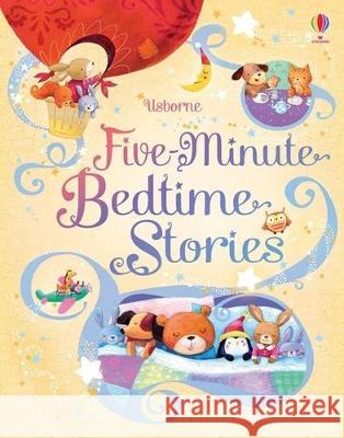 Five-Minute Bedtime Stories Sam Taplin Ag Jatkowska 9781805070887 Usborne Books - książka