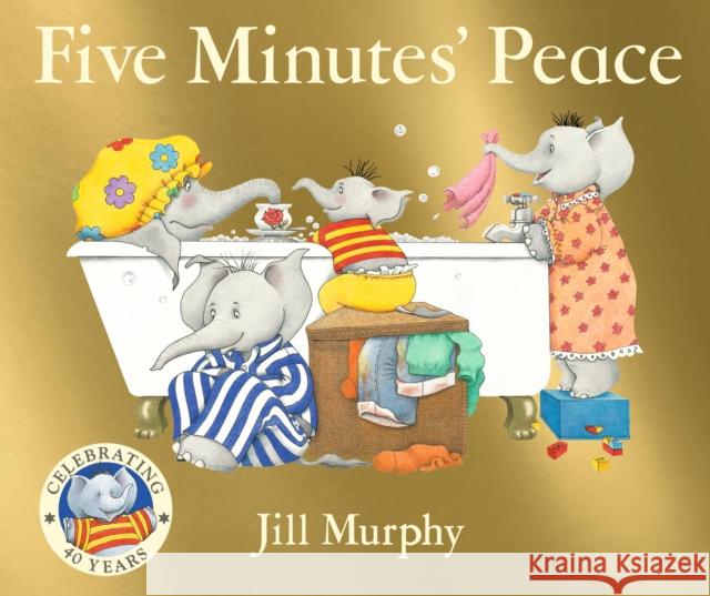Five Minutes' Peace: 40th Anniversary Edition Jill Murphy 9781529531718 Walker Books Ltd - książka