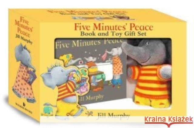 Five Minutes' Peace Book and Toy Gift Set Jill Murphy 9781406394115 Walker Books Ltd - książka