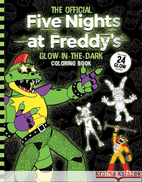 Five Nights at Freddy's Glow in the Dark Coloring Book Scott Cawthon 9781339046969 Scholastic US - książka