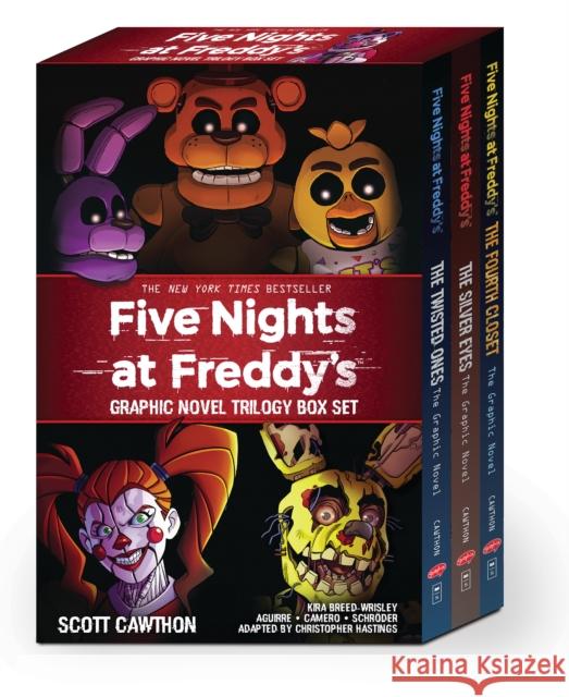 Five Nights at Freddy's Graphic Novel Trilogy Box Set Carly Anne West 9781339012513 Scholastic US - książka