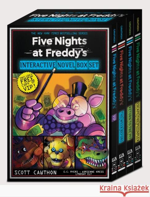 Five Nights at Freddy's: Interactive Novels Box Set Scott Cawthon 9798225030469 Scholastic US - książka