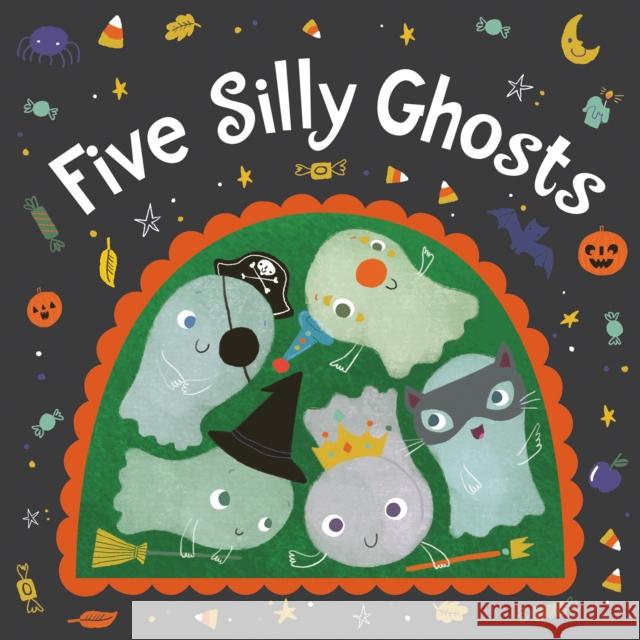 Five Silly Ghosts Board Book Clarion Books 9781328866592 Houghton Mifflin - książka