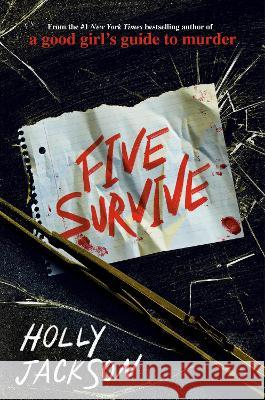 Five Survive Holly Jackson 9780593374191 Ember - książka