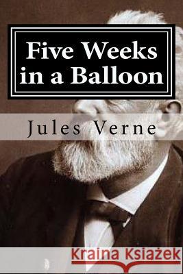 Five Weeks in a Balloon Jules Verne Hollybook 9781522739531 Createspace Independent Publishing Platform - książka