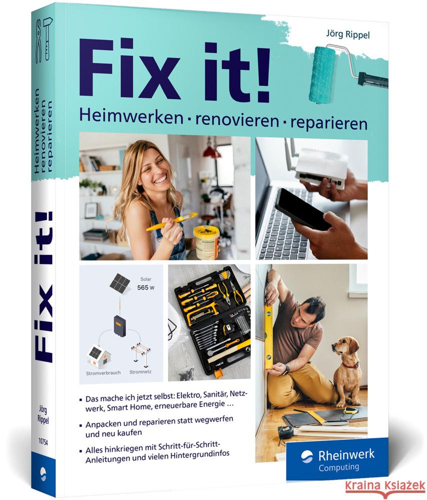 Fix it! Rippel, Jörg 9783367107544 Rheinwerk Computing - książka