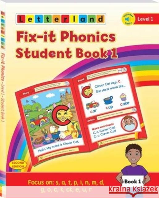 Fix-it Phonics - Level 1 - Student Book 1 (2nd Edition) Lisa Holt 9781782483779 Letterland International - książka