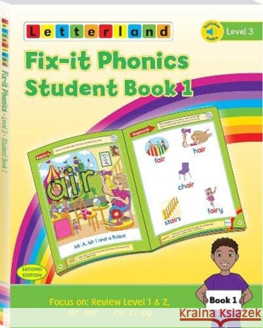 Fix-it Phonics - Level 3 - Student Book 1 (2nd Edition) Lisa Holt 9781782483670 Letterland International - książka