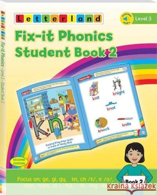 Fix-it Phonics - Level 3 - Student Book 2 (2nd Edition) Lisa Holt 9781782483663 Letterland International - książka