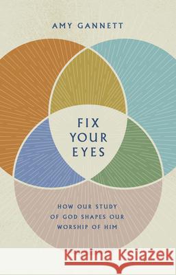 Fix Your Eyes: How Our Study of God Shapes Our Worship of Him Amy Gannett 9781087730547 B&H Books - książka