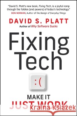 Fixing Tech David Platt 9781394426119 John Wiley & Sons Inc - książka
