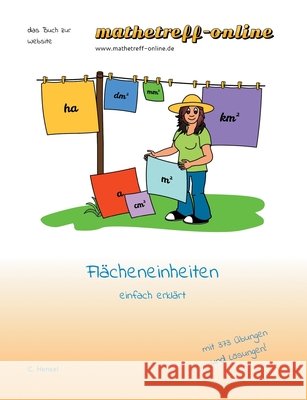 Flächeneinheiten: einfach erklärt Hensel, Christian 9783751905824 Books on Demand - książka