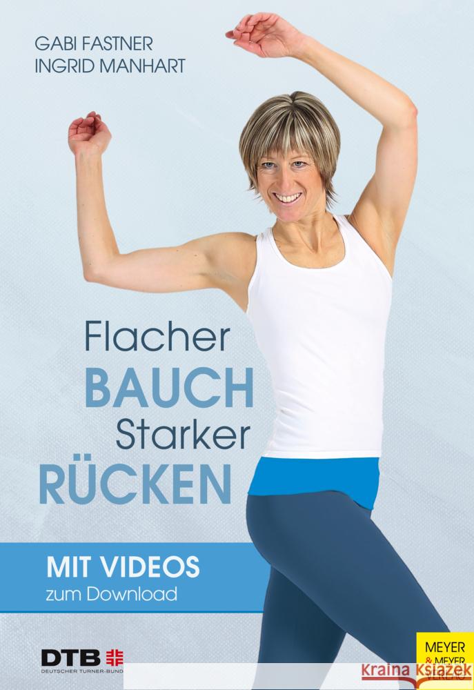 Flacher Bauch - starker Rücken Fastner, Gabi, Manhart, Ingrid 9783840379253 Meyer & Meyer Sport - książka