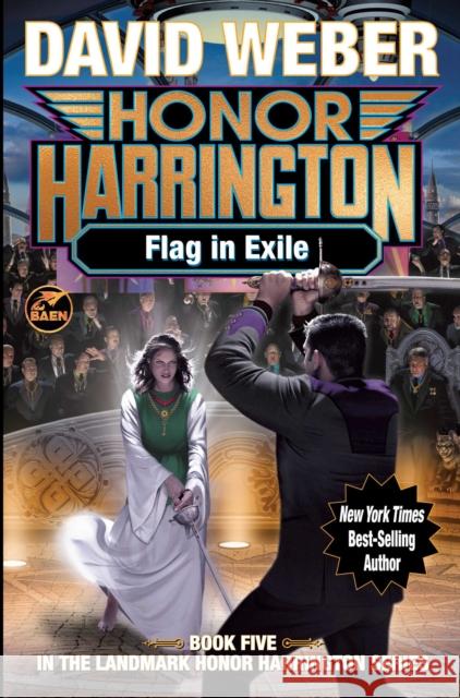 Flag in Exile David Weber 9781668072813 Baen - książka