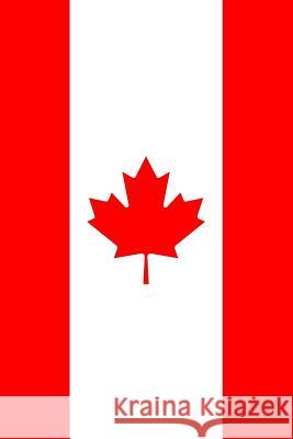 Flag of Canada: Graph Paper Notebook, 6x9 Inch, 120 pages Playful Press 9781083125200 Independently Published - książka