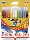 Flamastry KIDS Colour & Erase 10+2 kolory BIC  3086123174085 Bic