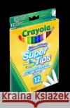 Flamastry zmywalne grube i cienkie 12 kol CRAYOLA  5010065075092 Crayola