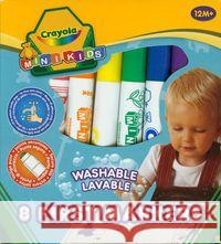 Flamastry zmywalne superwytrzymałe 8 kol CRAYOLA  5010065083240 Crayola - książka