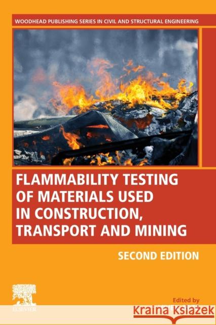Flammability Testing of Materials Used in Construction, Transport, and Mining Apte, Vivek 9780081028018 Woodhead Publishing - książka