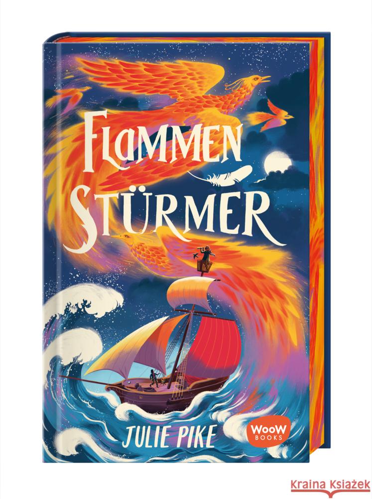 Flammenstürmer Pike, Julie 9783039670482 Woow Books - książka